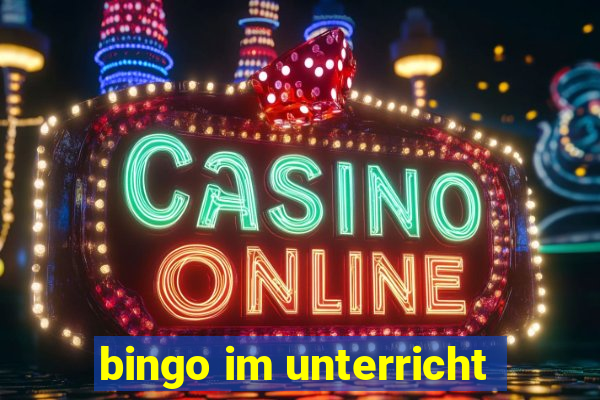 bingo im unterricht