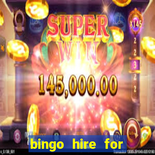 bingo hire for parties leigh