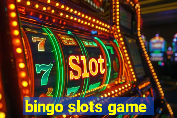 bingo slots game