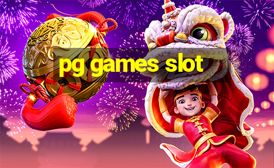 pg games slot